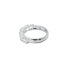 White Topaz Tribal Band