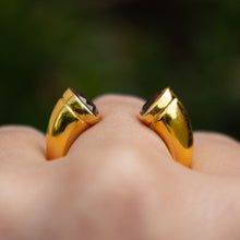 Purple Amethyst Colours of Africa Ring in Gold Vermeil