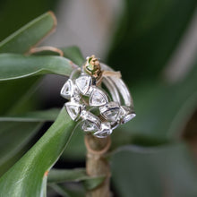 White Topaz Tribal Huggies